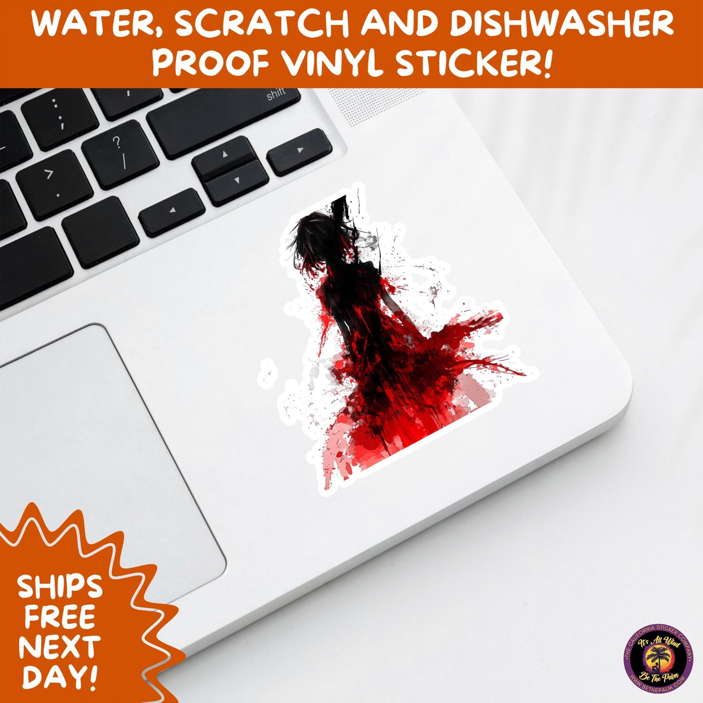 GORE HORROR STICKERS | Creepy Vibe Aesthetic – Blood, Skulls, Guts, and Creepy Vinyl Art for Halloween and Alternative Style Fans