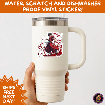 GORE HORROR STICKERS | Creepy Vibe Aesthetic – Blood, Skulls, Guts, and Creepy Vinyl Art for Halloween and Alternative Style Fans