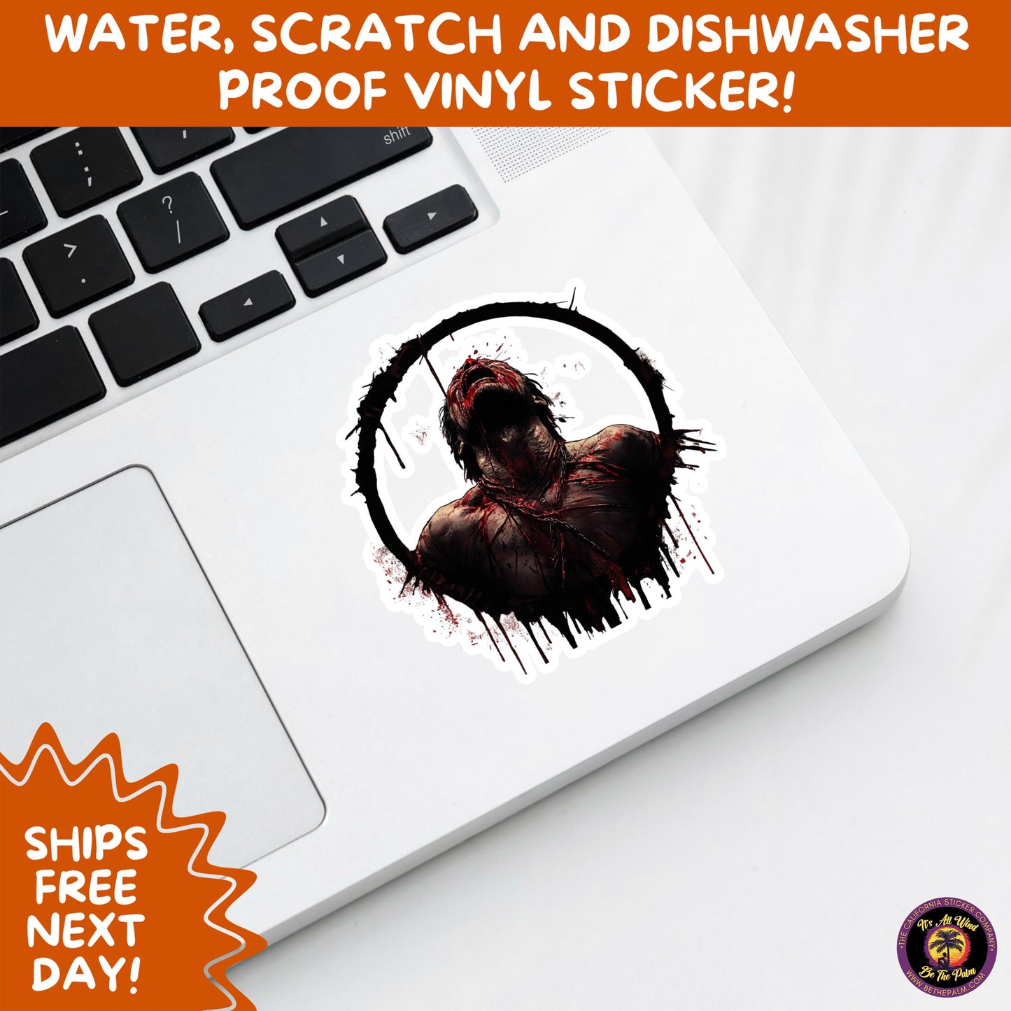 GORE HORROR STICKERS | Creepy Vibe Aesthetic – Blood, Skulls, Guts, and Creepy Vinyl Art for Halloween and Alternative Style Fans