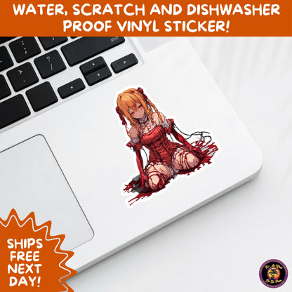 GORE HORROR STICKERS | Creepy Vibe Aesthetic – Blood, Skulls, Guts, and Creepy Vinyl Art for Halloween and Alternative Style Fans