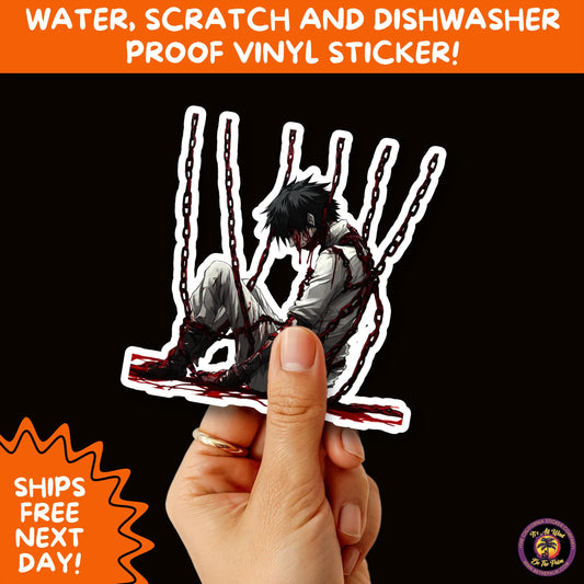 GORE HORROR STICKERS | Creepy Vibe Aesthetic – Blood, Skulls, Guts, and Creepy Vinyl Art for Halloween and Alternative Style Fans