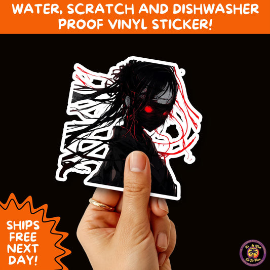 GORE HORROR STICKERS | Creepy Vibe Aesthetic – Blood, Skulls, Guts, and Creepy Vinyl Art for Halloween and Alternative Style Fans