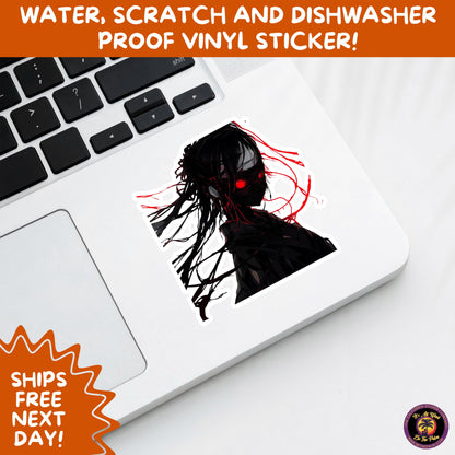 GORE HORROR STICKERS | Creepy Vibe Aesthetic – Blood, Skulls, Guts, and Creepy Vinyl Art for Halloween and Alternative Style Fans