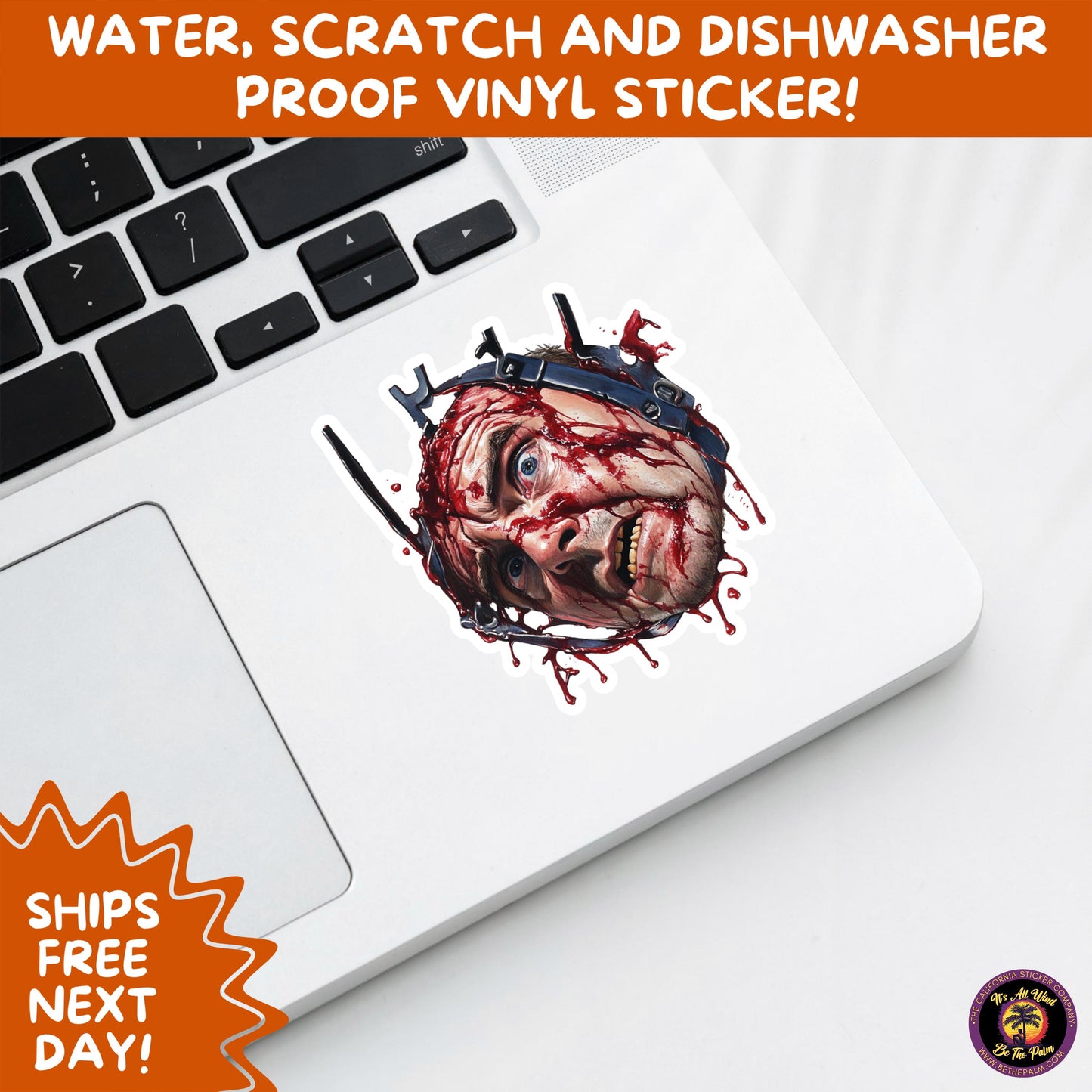 GORE HORROR STICKERS | Creepy Vibe Aesthetic – Blood, Skulls, Guts, and Creepy Vinyl Art for Halloween and Alternative Style Fans