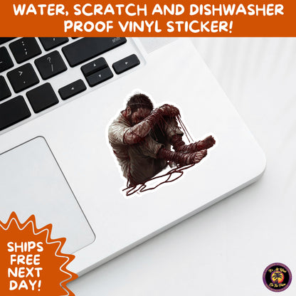 GORE HORROR STICKERS | Creepy Vibe Aesthetic – Blood, Skulls, Guts, and Creepy Vinyl Art for Halloween and Alternative Style Fans