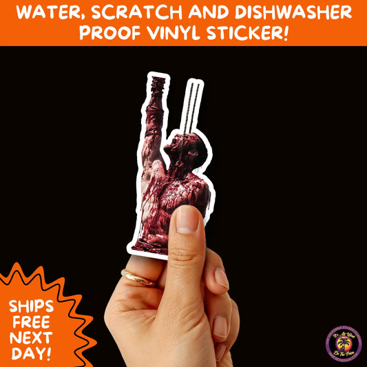 GORE HORROR STICKERS | Creepy Vibe Aesthetic – Blood, Skulls, Guts, and Creepy Vinyl Art for Halloween and Alternative Style Fans