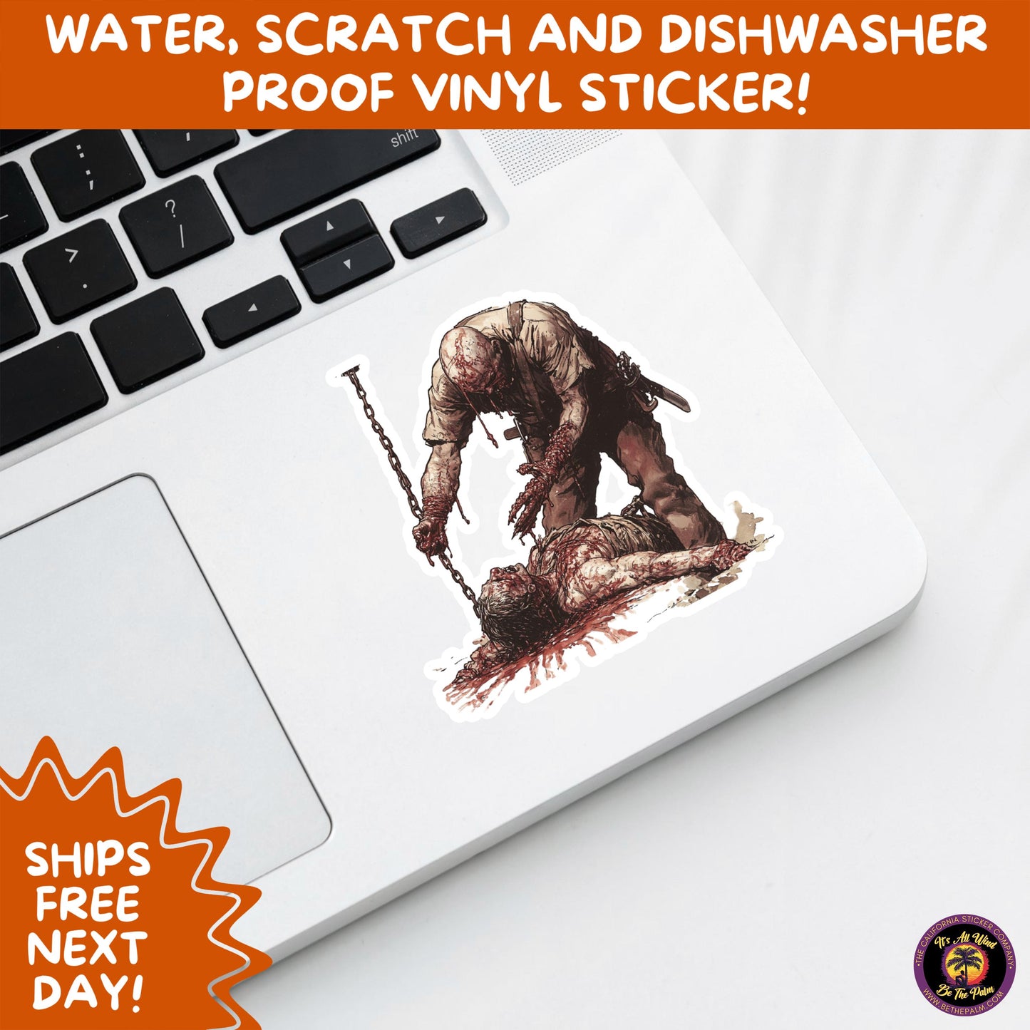 GORE HORROR STICKERS | Creepy Vibe Aesthetic – Blood, Skulls, Guts, and Creepy Vinyl Art for Halloween and Alternative Style Fans