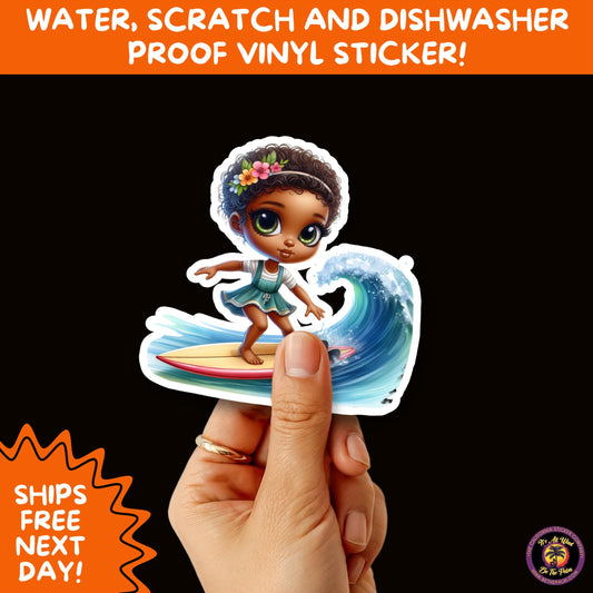 FUN BEACH STICKERS with Bikini Designs, Perfect for Travel Journals, Water Bottles, Tumblers, Laptops, Scrapbooks, and Summer Decor