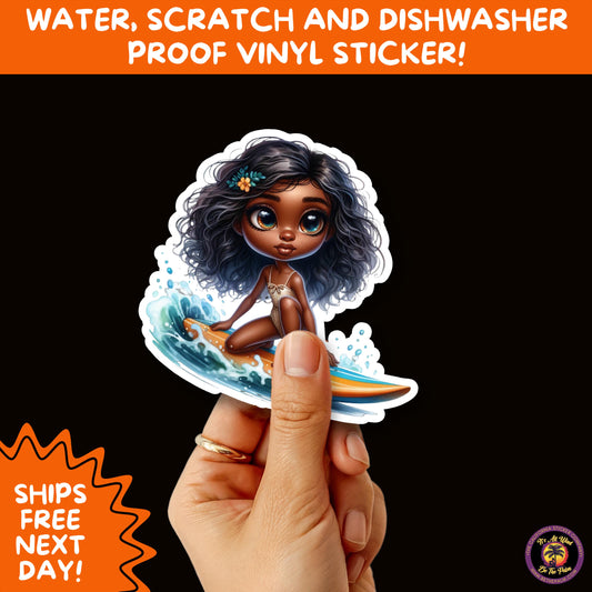 FUN BEACH STICKERS with Bikini Designs, Perfect for Travel Journals, Water Bottles, Tumblers, Laptops, Scrapbooks, and Summer Decor