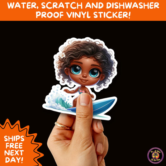 FUN BEACH STICKERS with Bikini Designs, Perfect for Travel Journals, Water Bottles, Tumblers, Laptops, Scrapbooks, and Summer Decor