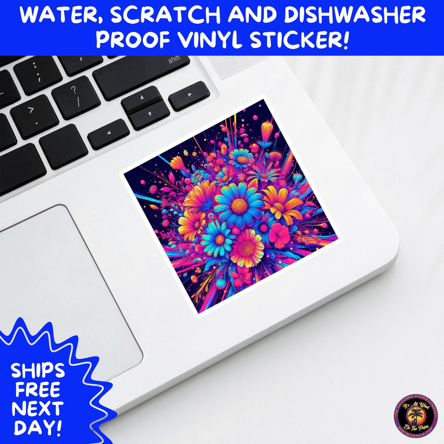 PSYCHEDELIC ART STICKERS | Trippy Groovy Vinyl Decals for Journals, Water Bottles, Laptops, Hippie Aesthetic Stickers for Vibe Lovers