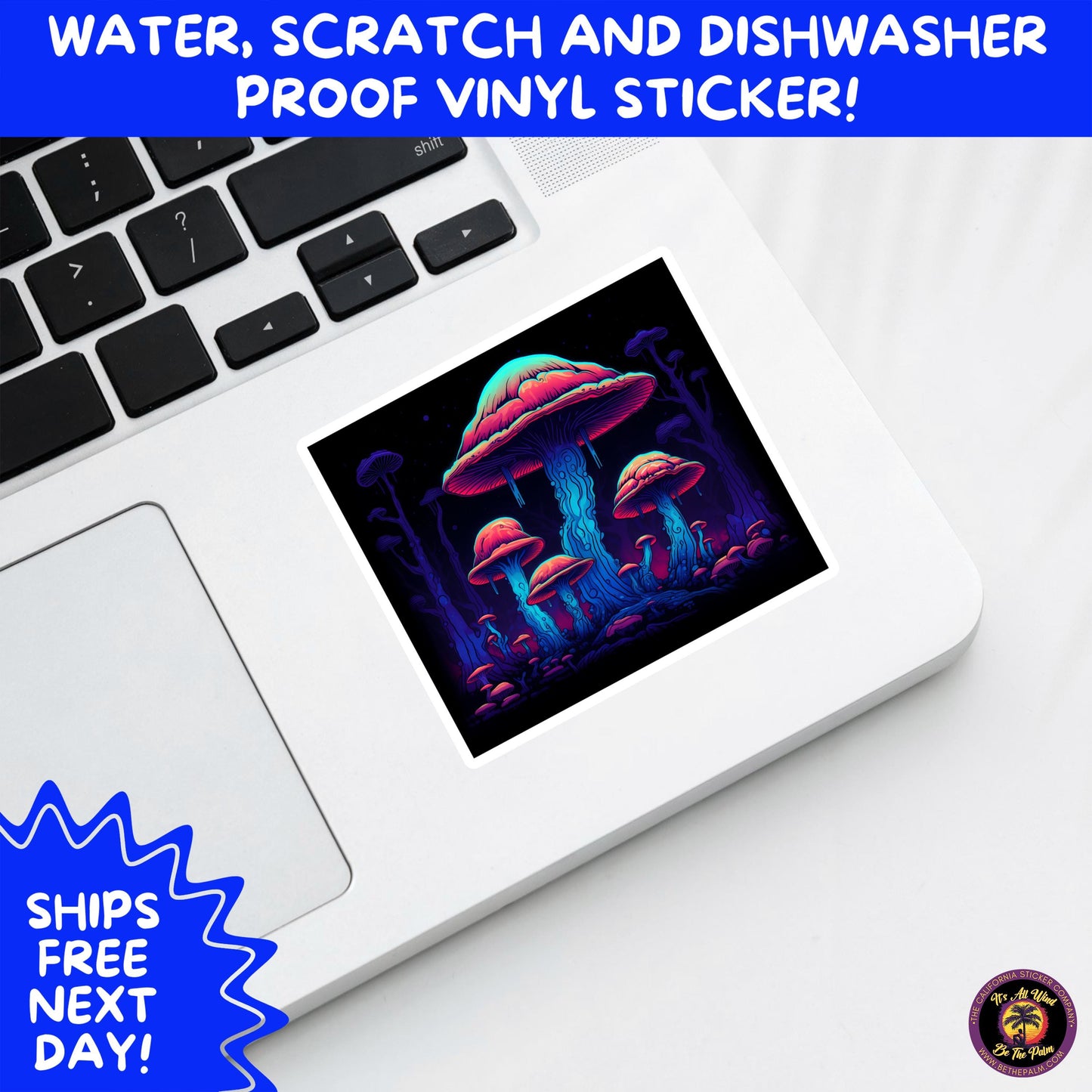 PSYCHEDELIC ART STICKERS | Trippy Groovy Vinyl Decals for Journals, Water Bottles, Laptops, Hippie Aesthetic Stickers for Vibe Lovers
