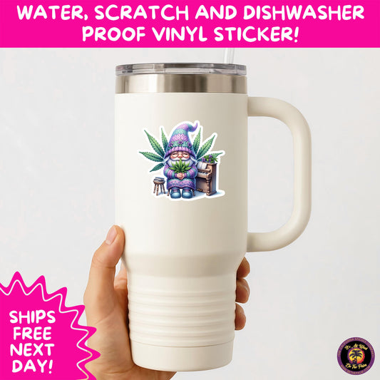 PSYCHEDELIC ART STICKERS | Trippy Groovy Vinyl Decals for Journals, Water Bottles, Laptops, Hippie Aesthetic Stickers for Vibe Lovers