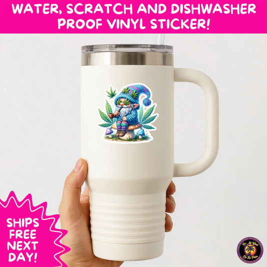PSYCHEDELIC ART STICKERS | Trippy Groovy Vinyl Decals for Journals, Water Bottles, Laptops, Hippie Aesthetic Stickers for Vibe Lovers