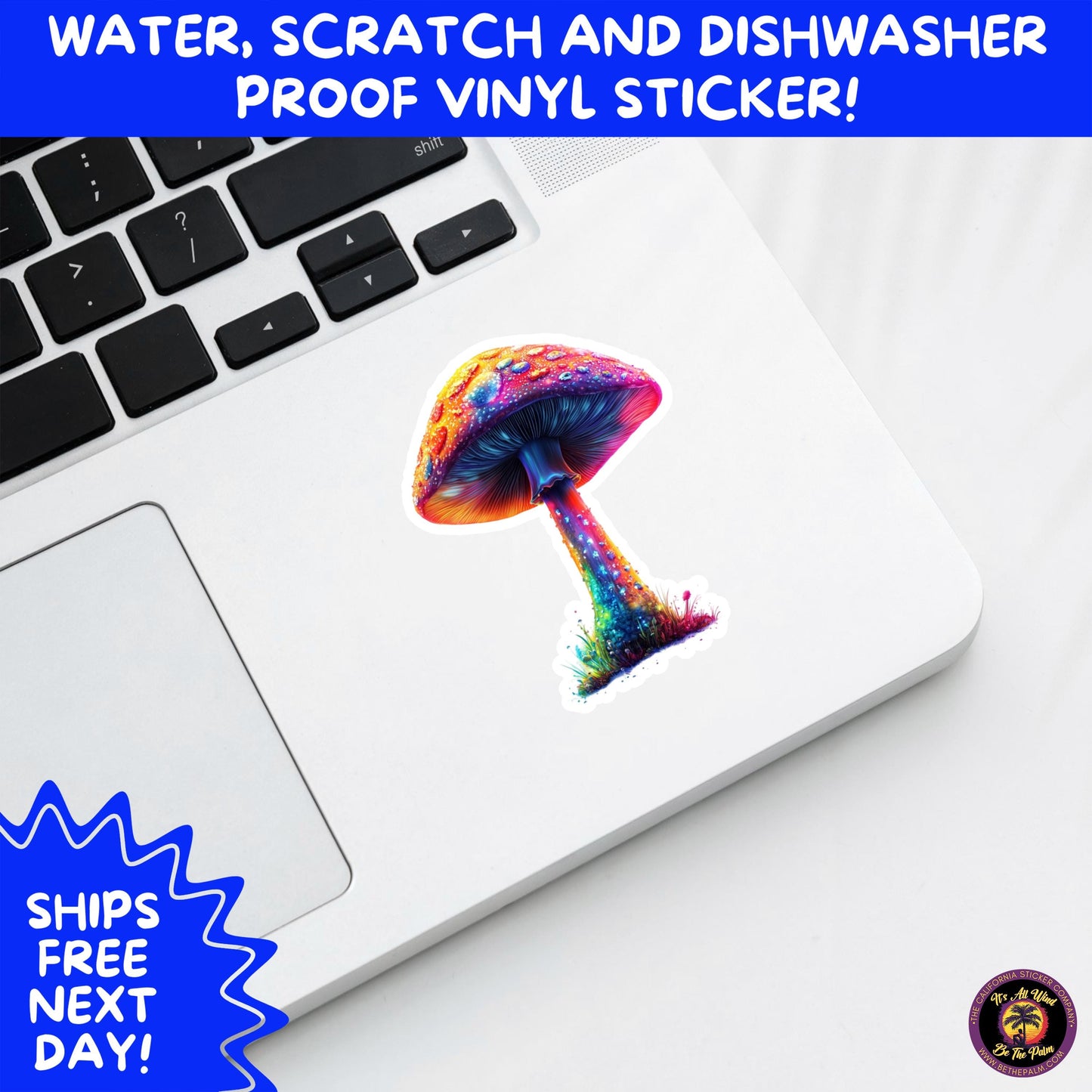 PSYCHEDELIC ART STICKERS | Trippy Groovy Vinyl Decals for Journals, Water Bottles, Laptops, Hippie Aesthetic Stickers for Vibe Lovers