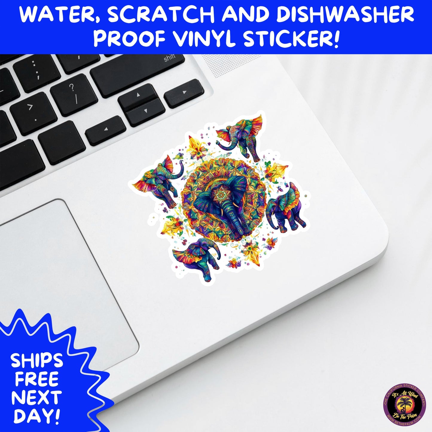 PSYCHEDELIC ART STICKERS | Trippy Groovy Vinyl Decals for Journals, Water Bottles, Laptops, Hippie Aesthetic Stickers for Vibe Lovers