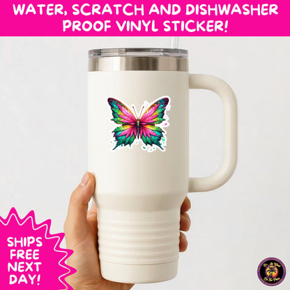 PSYCHEDELIC ART STICKERS | Trippy Groovy Vinyl Decals for Journals, Water Bottles, Laptops, Hippie Aesthetic Stickers for Vibe Lovers