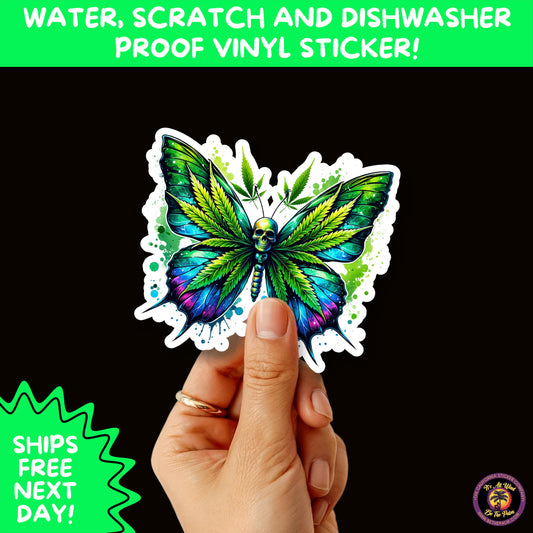 PSYCHEDELIC ART STICKERS | Trippy Groovy Vinyl Decals for Journals, Water Bottles, Laptops, Hippie Aesthetic Stickers for Vibe Lovers
