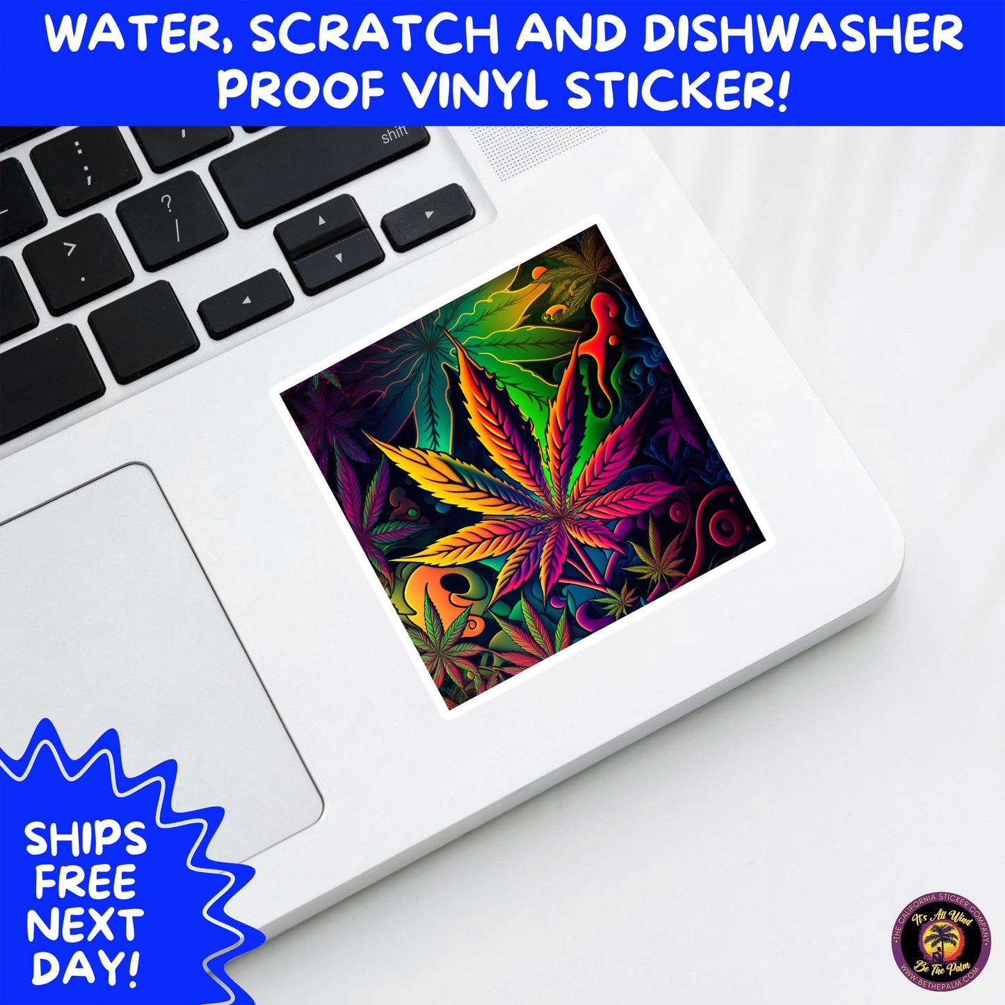 PSYCHEDELIC ART STICKERS | Trippy Groovy Vinyl Decals for Journals, Water Bottles, Laptops, Hippie Aesthetic Stickers for Vibe Lovers