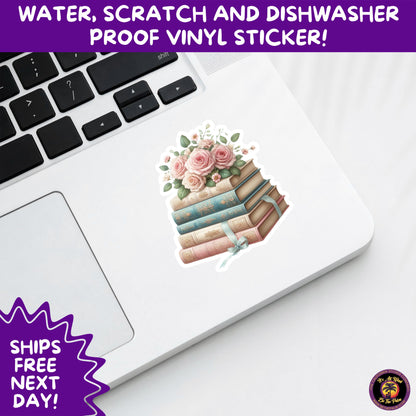 1. SMUT BOOK LOVER | Stickers – Funny Romance Sticker Pack for Readers, Booktok Gifts, Steamy Books, Kindle Accessories, Waterproof Vinyl