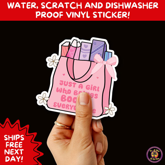 1. SMUT BOOK LOVER | Stickers – Funny Romance Sticker Pack for Readers, Booktok Gifts, Steamy Books, Kindle Accessories, Waterproof Vinyl