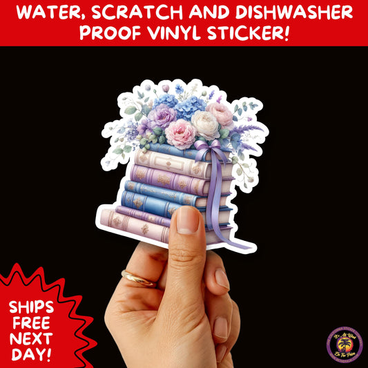 1. SMUT BOOK LOVER | Stickers – Funny Romance Sticker Pack for Readers, Booktok Gifts, Steamy Books, Kindle Accessories, Waterproof Vinyl