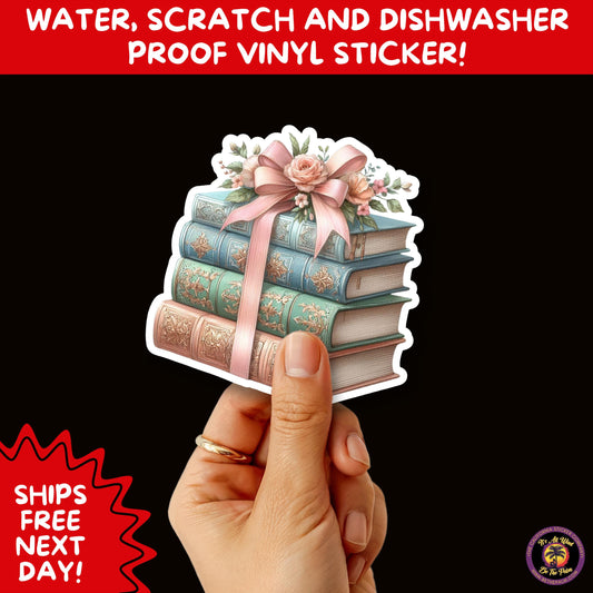 1. SMUT BOOK LOVER | Stickers – Funny Romance Sticker Pack for Readers, Booktok Gifts, Steamy Books, Kindle Accessories, Waterproof Vinyl