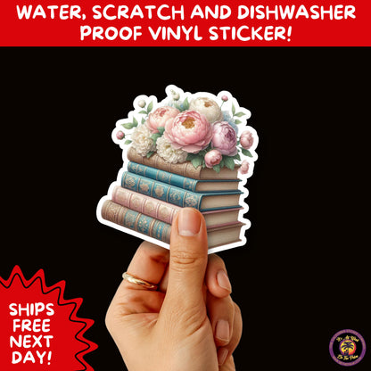 1. SMUT BOOK LOVER | Stickers – Funny Romance Sticker Pack for Readers, Booktok Gifts, Steamy Books, Kindle Accessories, Waterproof Vinyl