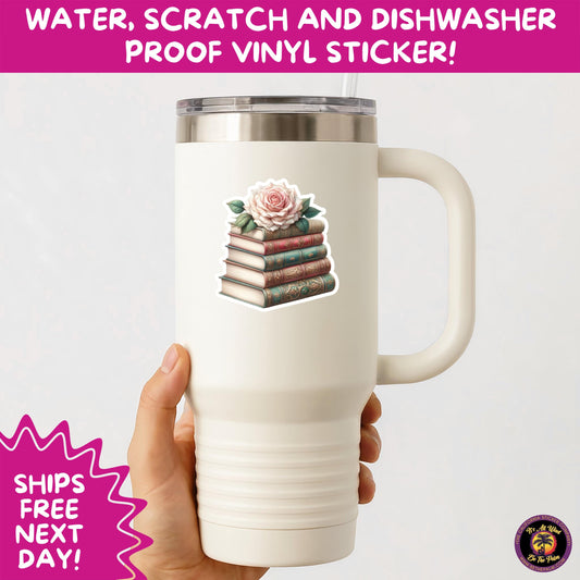 1. SMUT BOOK LOVER | Stickers – Funny Romance Sticker Pack for Readers, Booktok Gifts, Steamy Books, Kindle Accessories, Waterproof Vinyl