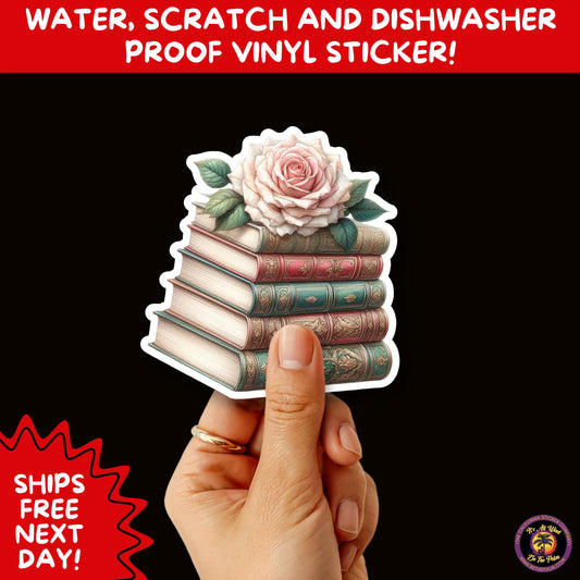 1. SMUT BOOK LOVER | Stickers – Funny Romance Sticker Pack for Readers, Booktok Gifts, Steamy Books, Kindle Accessories, Waterproof Vinyl