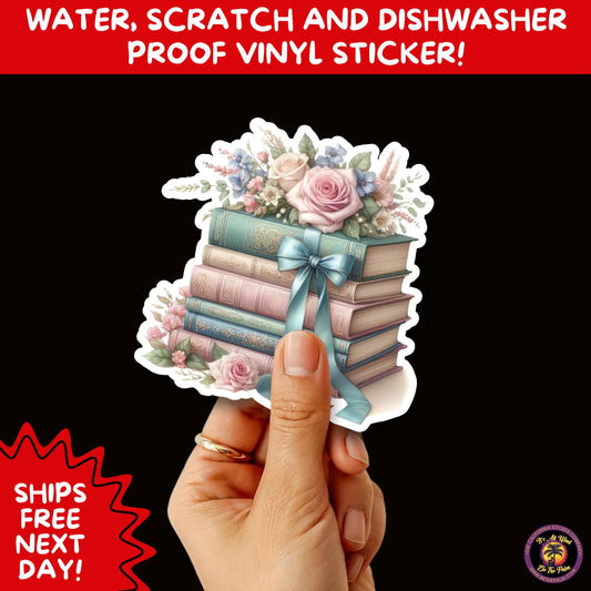 1. SMUT BOOK LOVER | Stickers – Funny Romance Sticker Pack for Readers, Booktok Gifts, Steamy Books, Kindle Accessories, Waterproof Vinyl