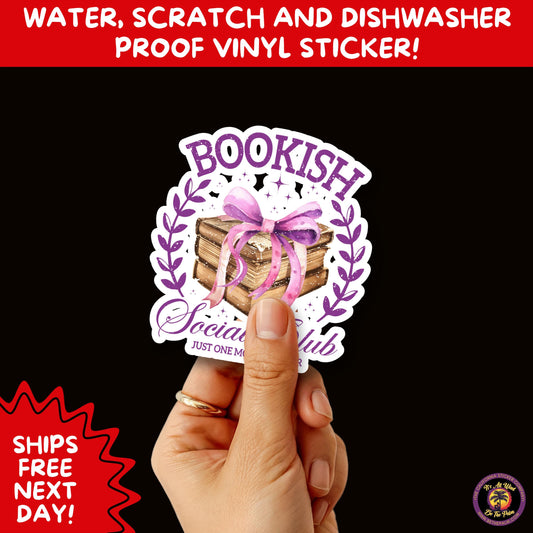 SMUT BOOK LOVER | Stickers – Funny Romance Sticker Pack for Readers, Booktok Gifts, Steamy Books, Kindle Accessories, Waterproof Vinyl