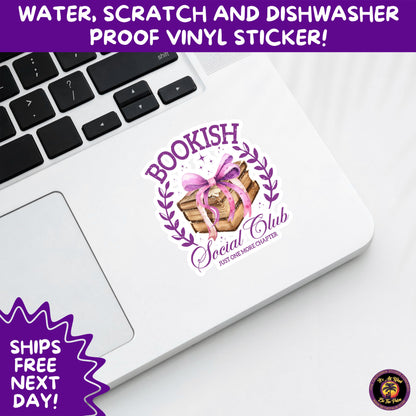 SMUT BOOK LOVER | Stickers – Funny Romance Sticker Pack for Readers, Booktok Gifts, Steamy Books, Kindle Accessories, Waterproof Vinyl