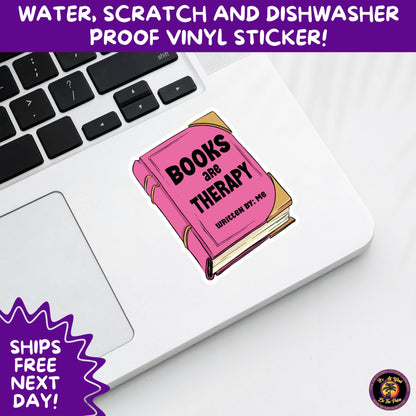 SMUT BOOK LOVER | Stickers – Funny Romance Sticker Pack for Readers, Booktok Gifts, Steamy Books, Kindle Accessories, Waterproof Vinyl