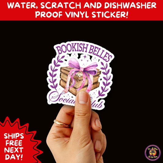 SMUT BOOK LOVER | Stickers – Funny Romance Sticker Pack for Readers, Booktok Gifts, Steamy Books, Kindle Accessories, Waterproof Vinyl
