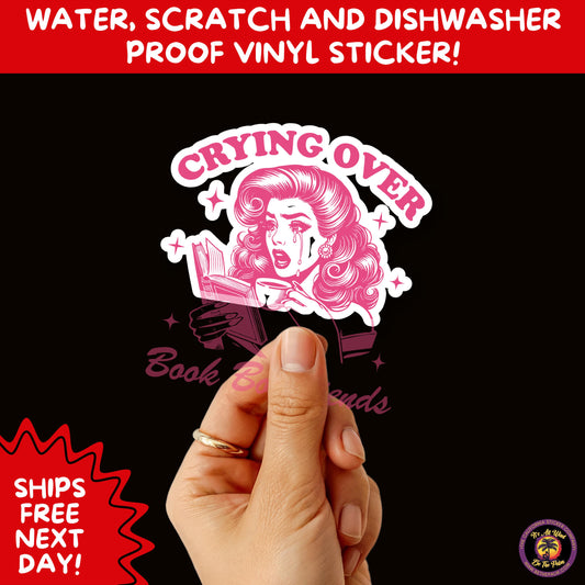 SMUT BOOK LOVER | Stickers – Funny Romance Sticker Pack for Readers, Booktok Gifts, Steamy Books, Kindle Accessories, Waterproof Vinyl