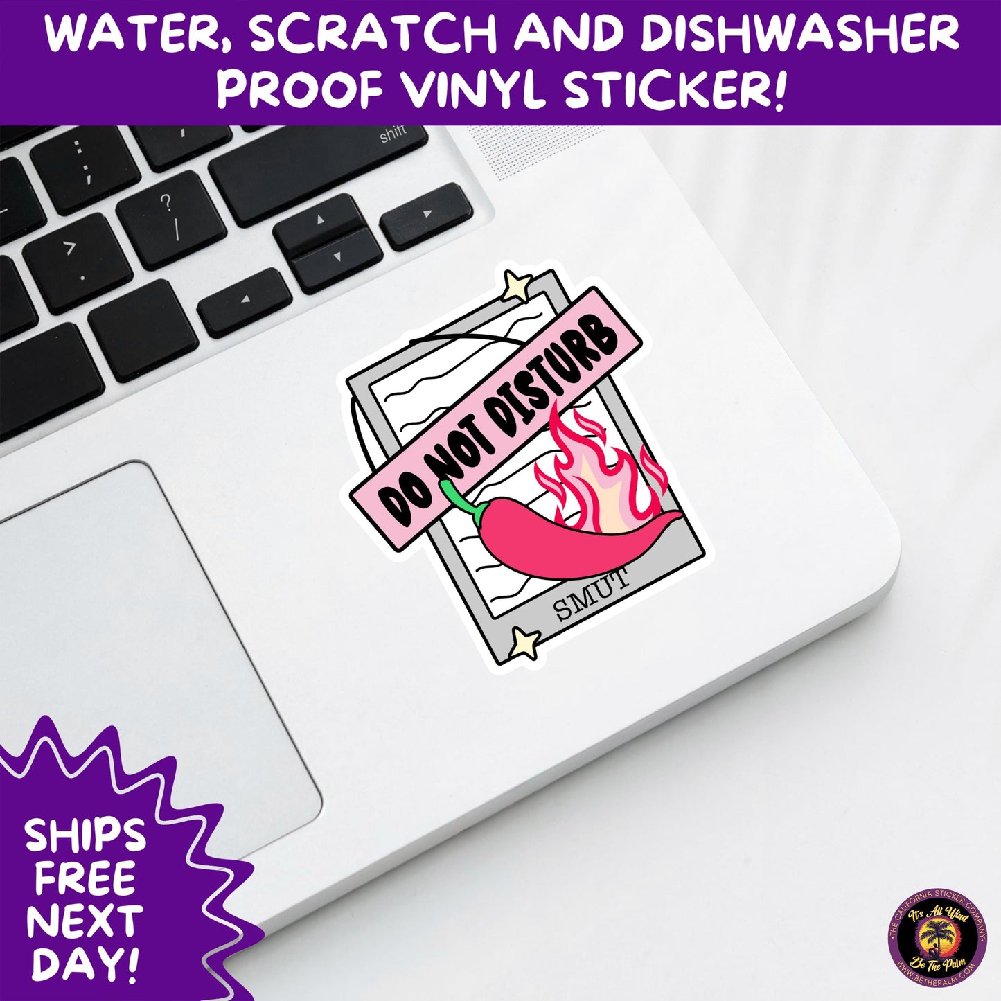 SMUT BOOK LOVER | Stickers – Funny Romance Sticker Pack for Readers, Booktok Gifts, Steamy Books, Kindle Accessories, Waterproof Vinyl