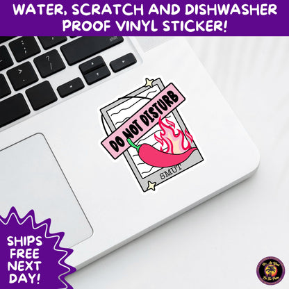 SMUT BOOK LOVER | Stickers – Funny Romance Sticker Pack for Readers, Booktok Gifts, Steamy Books, Kindle Accessories, Waterproof Vinyl
