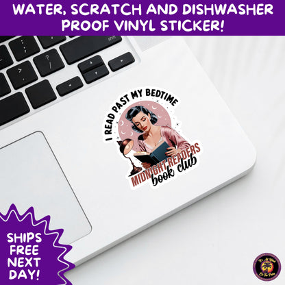 SMUT BOOK LOVER | Stickers – Funny Romance Sticker Pack for Readers, Booktok Gifts, Steamy Books, Kindle Accessories, Waterproof Vinyl