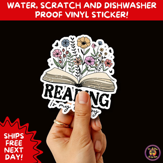SMUT BOOK LOVER | Stickers – Funny Romance Sticker Pack for Readers, Booktok Gifts, Steamy Books, Kindle Accessories, Waterproof Vinyl