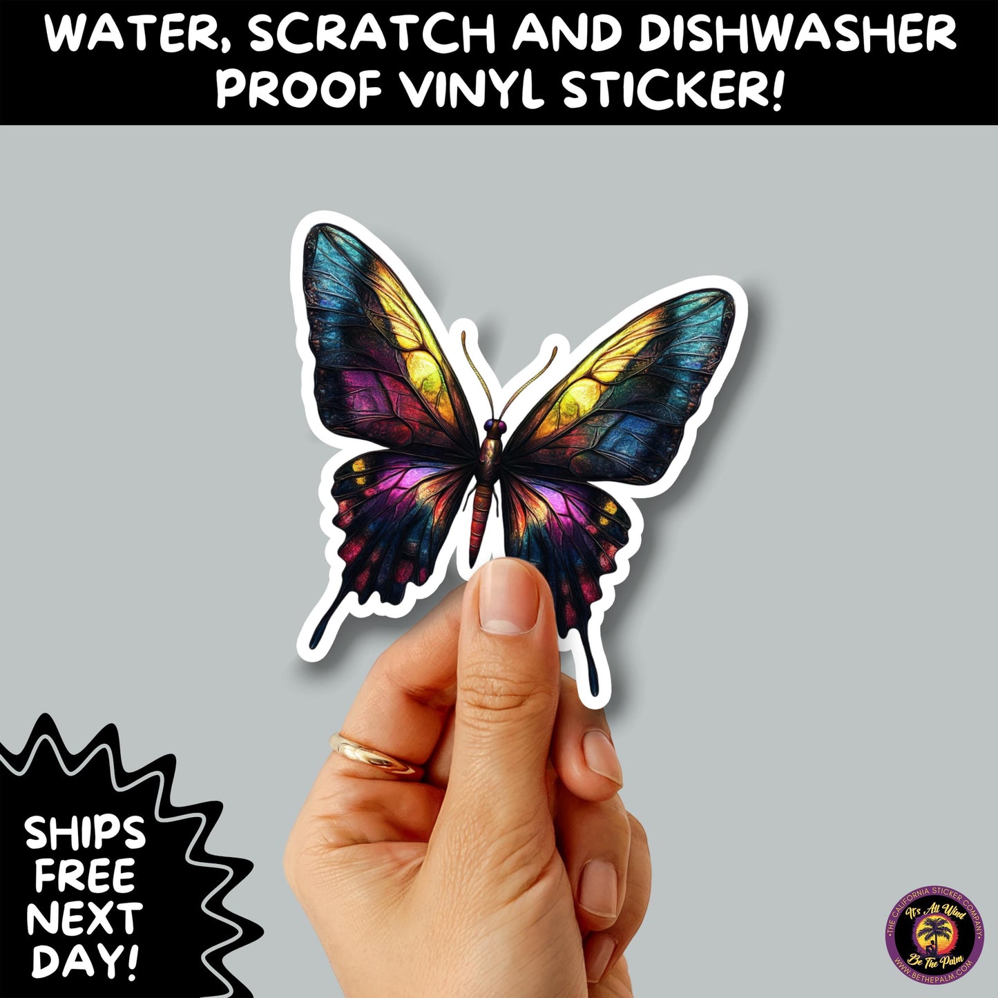 GOTH MOTH STICKERS | Gothic Insect Vinyl Stickers, Dark Aesthetic Stickers for Laptops Journals, Spooky Bug Stickers, Moth Witchy Decor