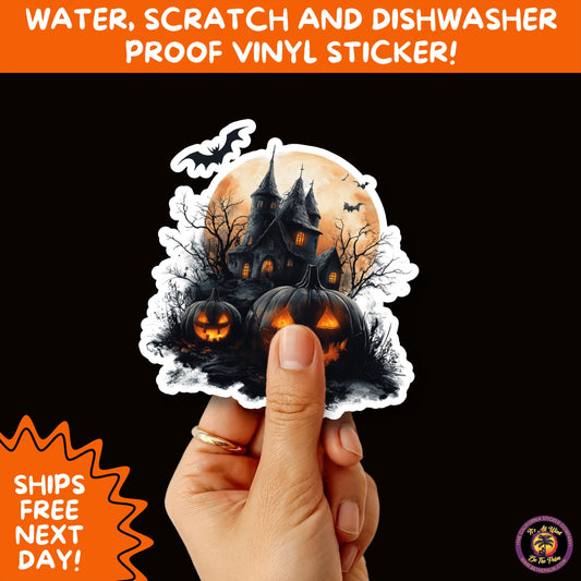JACK O LANTERN | Aesthetic Halloween Stickers for Planners, Laptops, Water Bottles, and Spooky Autumn Craft Projects