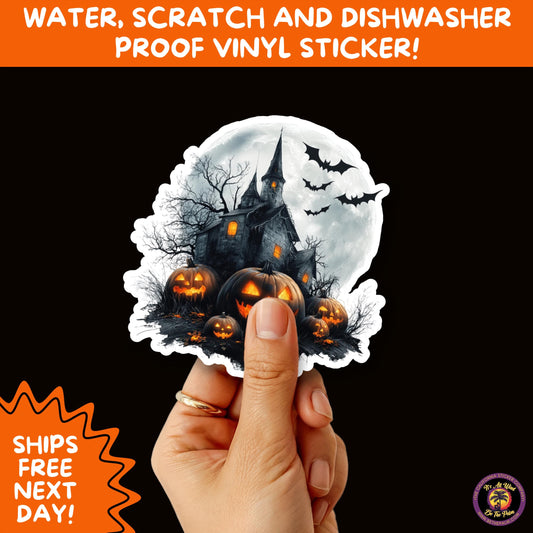JACK O LANTERN | Aesthetic Halloween Stickers for Planners, Laptops, Water Bottles, and Spooky Autumn Craft Projects