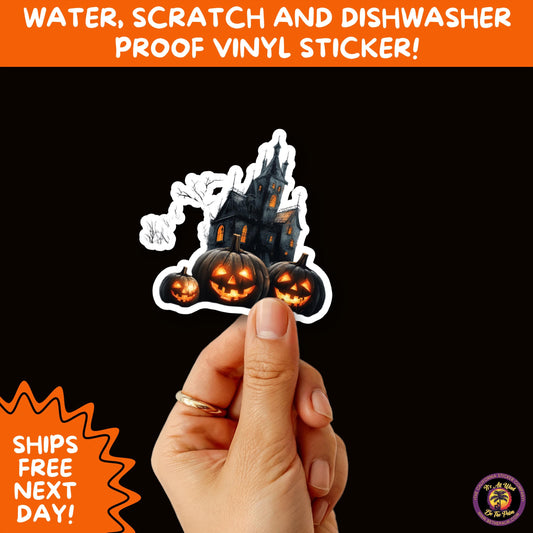 JACK O LANTERN | Aesthetic Halloween Stickers for Planners, Laptops, Water Bottles, and Spooky Autumn Craft Projects