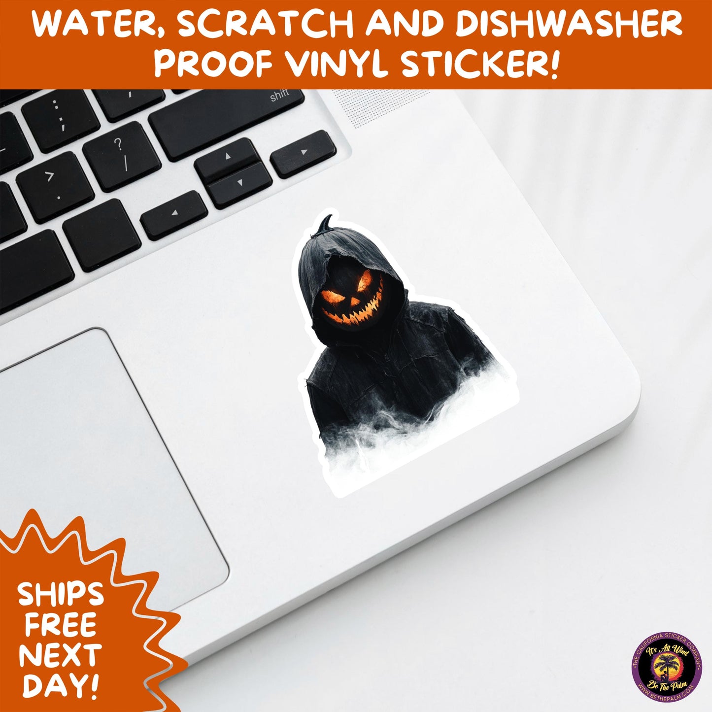 JACK O LANTERN | Aesthetic Halloween Stickers for Planners, Laptops, Water Bottles, and Spooky Autumn Craft Projects