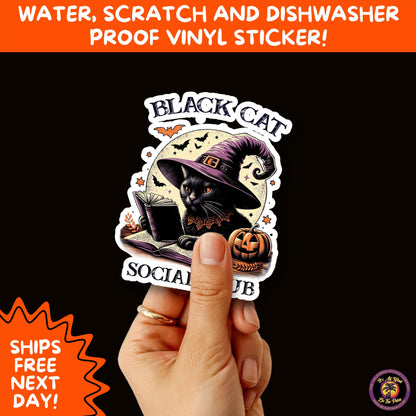 HALLOWEEN VINYL STICKERS | Spooky Ghosts, Witches, Pumpkins, Skulls and Bats – Waterproof Halloween Sticker Pack for All Ages