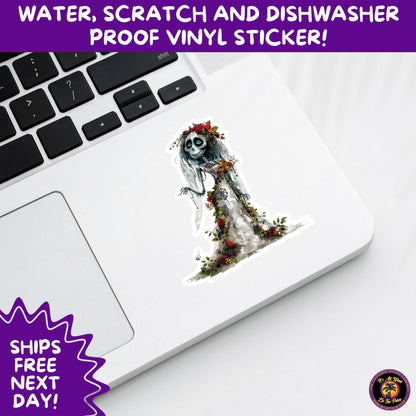 HALLOWEEN VINYL STICKERS | Spooky Ghosts, Witches, Pumpkins, Skulls and Bats – Waterproof Halloween Sticker Pack for All Ages