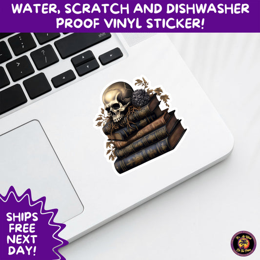 HALLOWEEN VINYL STICKERS | Spooky Ghosts, Witches, Pumpkins, Skulls and Bats – Waterproof Halloween Sticker Pack for All Ages