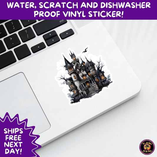 HALLOWEEN VINYL STICKERS | Spooky Ghosts, Witches, Pumpkins, Skulls and Bats – Waterproof Halloween Sticker Pack for All Ages