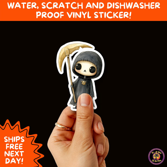 HALLOWEEN VINYL STICKERS | Spooky Ghosts, Witches, Pumpkins, Skulls and Bats – Waterproof Halloween Sticker Pack for All Ages